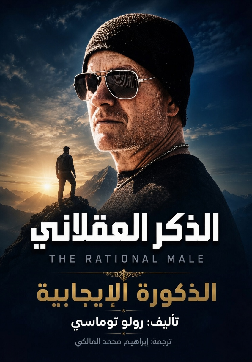 غلاف كتاب الذكورة الإيجابية